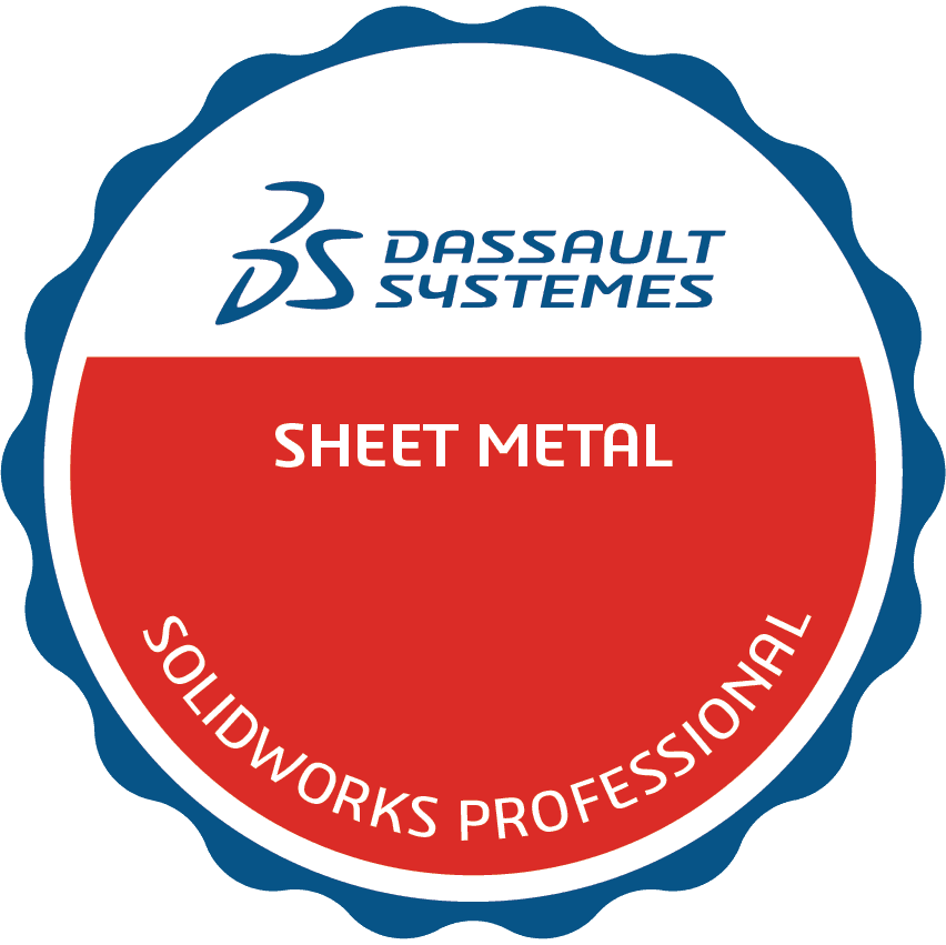 SOLIDWORKS Professional - Sheet Metal badge