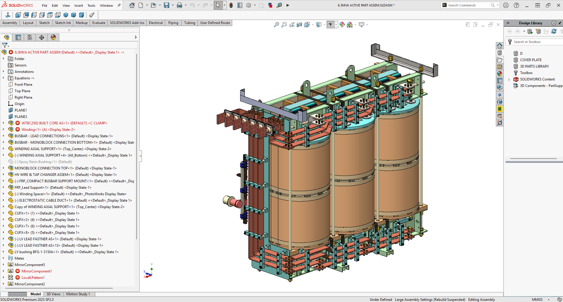 Container Solar Substation Interior